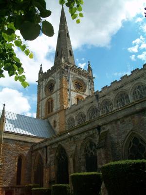 Die Trinity-Church mit Shakespeares Grab