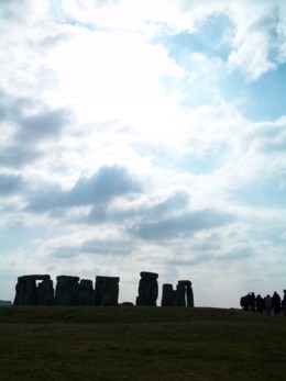 Stonehenge im Gegenlicht