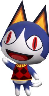 Der kleine niedliche Kater aus Animal Crossing Lets go to the City