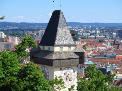 Clocktower in Graz